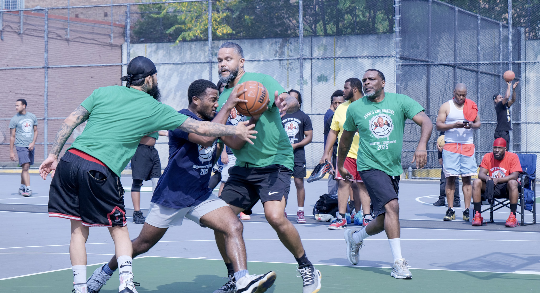 John P. White benefit tournament at Grace Playground, East New York