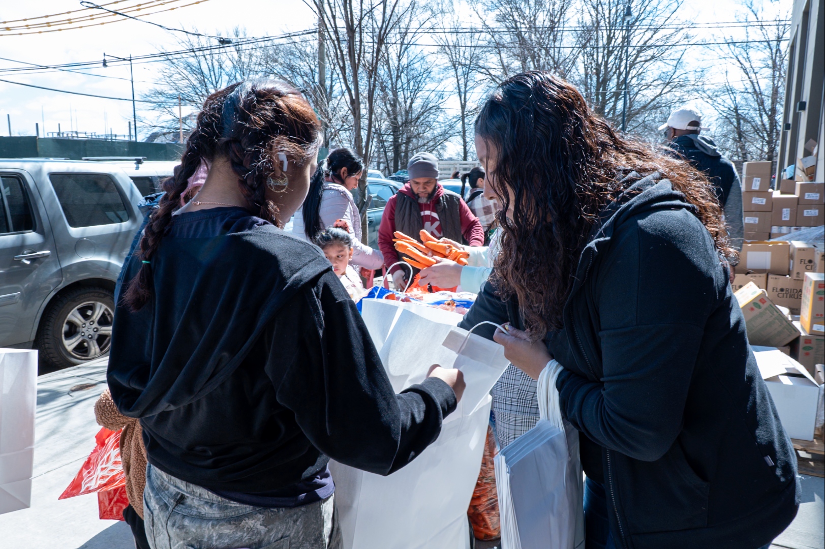 East New York food distribution
